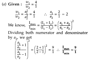 Important Questions for Class 12 Physics Chapter 10 Wave Optics Class 12 Important Questions 87