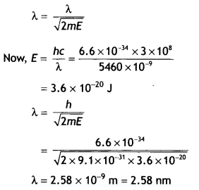 Class 12 Physics Important Questions Chapter 11 Dual Nature of Radiation and Matter 67