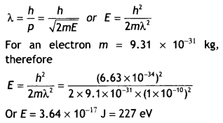 Class 12 Physics Important Questions Chapter 11 Dual Nature of Radiation and Matter 68