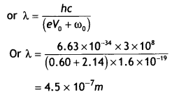 Class 12 Physics Important Questions Chapter 11 Dual Nature of Radiation and Matter 70