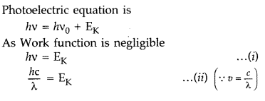 Important Questions for Class 12 Physics Chapter 11 Dual Nature of Radiation and Matter Class 12 Important Questions 43