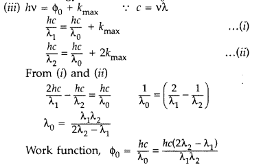 Important Questions for Class 12 Physics Chapter 11 Dual Nature of Radiation and Matter Class 12 Important Questions 64