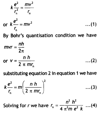 Class 12 Physics Important Questions Chapter 12 Atoms 11