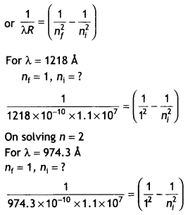 Class 12 Physics Important Questions Chapter 12 Atoms 24