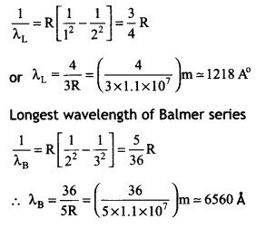 Class 12 Physics Important Questions Chapter 12 Atoms 9