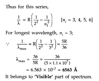 Important Questions for Class 12 Physics Chapter 12 Atoms Class 12 Important Questions 39