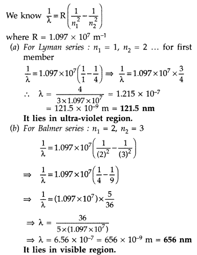 Important Questions for Class 12 Physics Chapter 12 Atoms Class 12 Important Questions 62