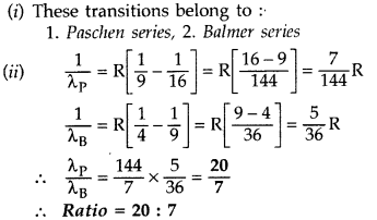 Important Questions for Class 12 Physics Chapter 12 Atoms Class 12 Important Questions 8