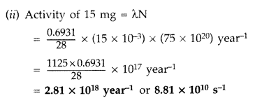 Important Questions for Class 12 Physics Chapter 13 Nuclei Class 12 Important Questions 63