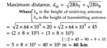 Important Questions for Class 12 Physics Chapter 15 Communication Systems Class 12 Important Questions 62