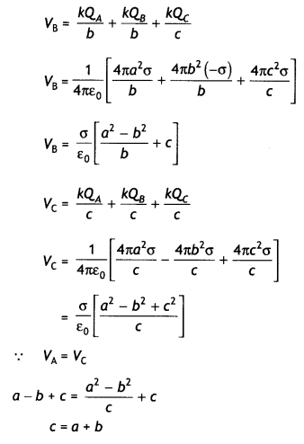 Class 12 Physics Important Questions Chapter 2 Electrostatic Potential and Capacitance 39