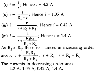 Important Questions for Class 12 Physics Chapter 3 Current Electricity Class 12 Important Questions 36