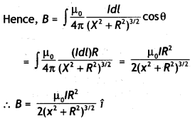 Class 12 Physics Important Questions Chapter 4 Moving Charges and Magnetism 70