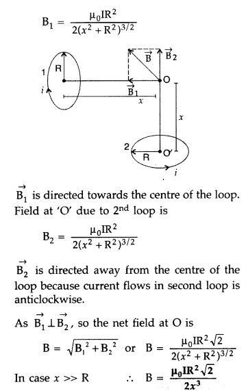 Important Questions for Class 12 Physics Chapter 4 Moving Charges and Magnetism Class 12 Important Questions 150