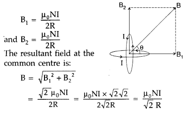 Important Questions for Class 12 Physics Chapter 4 Moving Charges and Magnetism Class 12 Important Questions 23