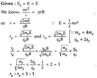 Important Questions for Class 12 Physics Chapter 4 Moving Charges and Magnetism Class 12 Important Questions 48