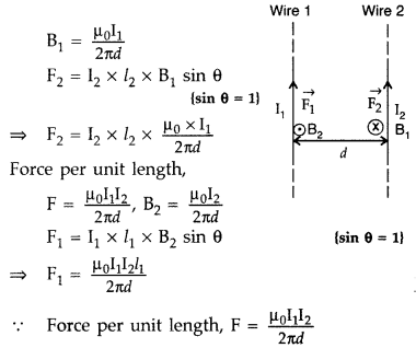 Important Questions for Class 12 Physics Chapter 4 Moving Charges and Magnetism Class 12 Important Questions 51