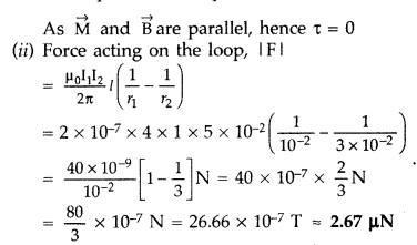 Important Questions for Class 12 Physics Chapter 4 Moving Charges and Magnetism Class 12 Important Questions 87