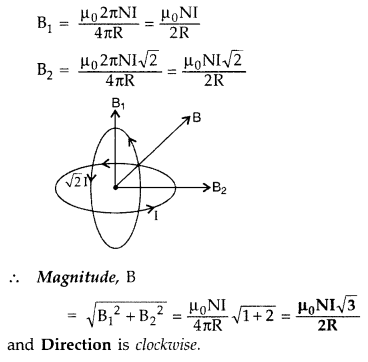 Important Questions for Class 12 Physics Chapter 4 Moving Charges and Magnetism Class 12 Important Questions 89