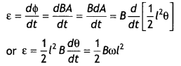 Class 12 Physics Important Questions Chapter 6 Electromagnetic Induction 34