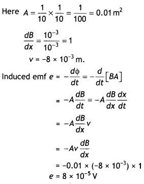 Class 12 Physics Important Questions Chapter 6 Electromagnetic Induction 42