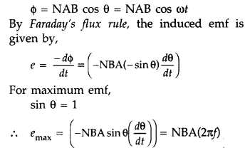 Important Questions for Class 12 Physics Chapter 6 Electromagnetic Induction Class 12 Important Questions 92