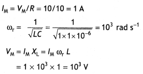 Class 12 Physics Important Questions Chapter 7 Alternating Current 16