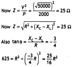 Class 12 Physics Important Questions Chapter 7 Alternating Current 65