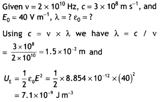 Class 12 Physics Important Questions Chapter 8 Electromagnetic Waves 7