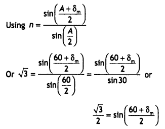 Class 12 Physics Important Questions Chapter 9 Ray Optics and Optical Instruments 102