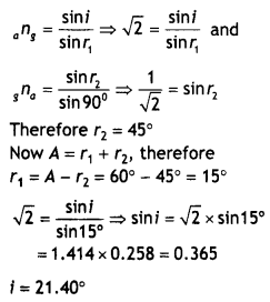 Class 12 Physics Important Questions Chapter 9 Ray Optics and Optical Instruments 117