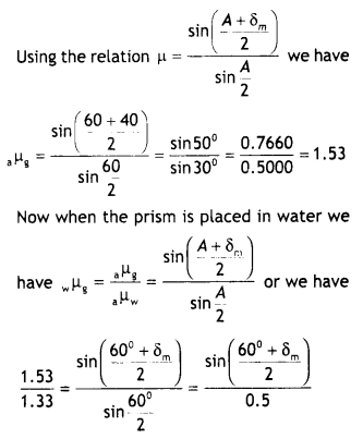 Class 12 Physics Important Questions Chapter 9 Ray Optics and Optical Instruments 146