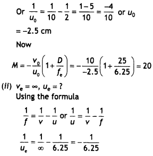 Class 12 Physics Important Questions Chapter 9 Ray Optics and Optical Instruments 148