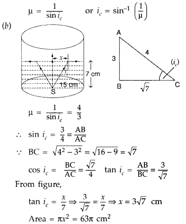 Important Questions for Class 12 Physics Chapter 9 Ray Optics and Optical Instruments Class 12 Important Questions 142