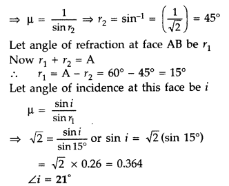 Important Questions for Class 12 Physics Chapter 9 Ray Optics and Optical Instruments Class 12 Important Questions 151