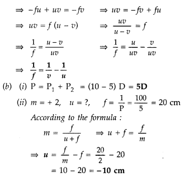 Important Questions for Class 12 Physics Chapter 9 Ray Optics and Optical Instruments Class 12 Important Questions 161