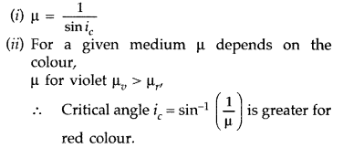 Important Questions for Class 12 Physics Chapter 9 Ray Optics and Optical Instruments Class 12 Important Questions 27