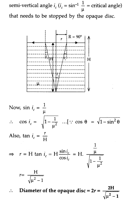 Important Questions for Class 12 Physics Chapter 9 Ray Optics and Optical Instruments Class 12 Important Questions 73