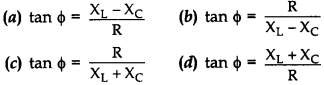 Physics MCQs for Class 12 with Answers Chapter 7 Alternating Current 6