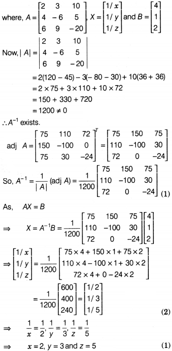 CBSE Sample Papers for Class 12 Maths Set 1 with Solutions 91