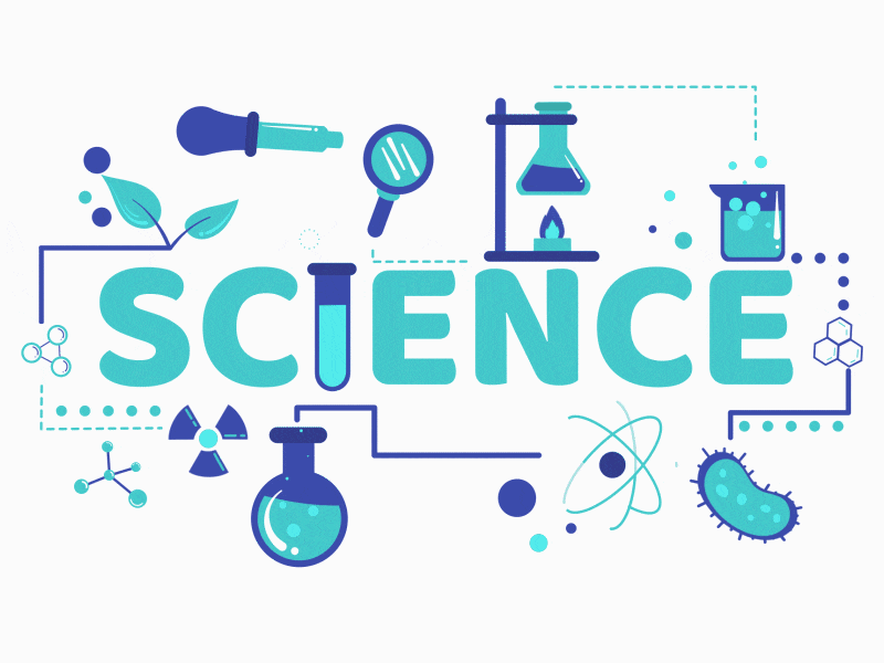 Science concepts illustration
