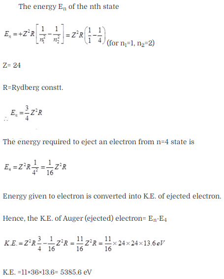 NCERT Exemplar Class 12 Physics Chapter 12 Atoms Img 33