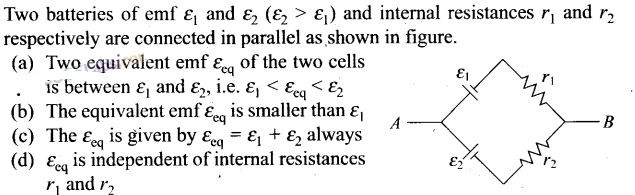 NCERT Exemplar Class 12 Physics Chapter 3 Current Electricity Img 3