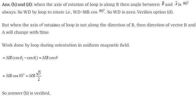 NCERT Exemplar Class 12 Physics Chapter 4 Moving Charges and Magnetism Img 10