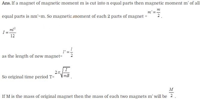 NCERT Exemplar Class 12 Physics Chapter 5 Magnetism and Matter Img 18