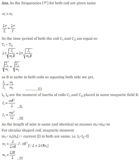 NCERT Exemplar Class 12 Physics Chapter 5 Magnetism and Matter Img 43