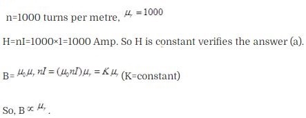 NCERT Exemplar Class 12 Physics Chapter 5 Magnetism and Matter Img 7