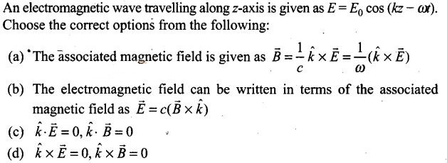 NCERT Exemplar Class 12 Physics Chapter 8 Electromagnetic Waves Img 18